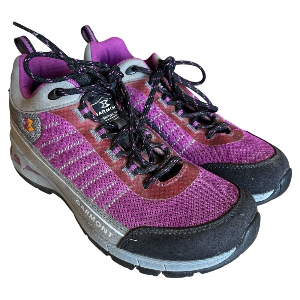 Women's Purple/Gray Garmont Outdoor Shoe, Vibram Soles, Size 8.5